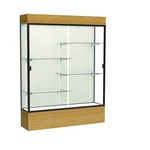 Reliant 60"W X 80"H 16"D Lighted Floor Case, Plaque Back, Dk. Bronze... New. Price: $4701.33.