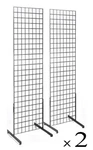 Display Grid Rack 2 Pack 6 Ft Metal Panel Wall Stand Retail Store Art Organizer New. Price: $154.17.