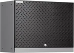 New Age Performance Diamond Plate Series Quick Assembly Wall Cabinet, Black. Price: $79.99.