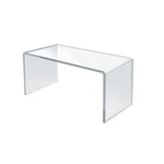 Azar Displays Clear Acrylic Riser Pedestal 8"W X 4"D 4.5"H, 4-PACK New. Price: $46.73.