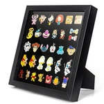 11X11 Enamel Pin Display Frame, Collection Shadow Box, Desktop And Black New. Price: $26.56.