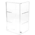 Plymor Acrylic Locking Case W/ Sliding Back, Shelves, 20.75" X 12.25" 10" New. Price: $292.68.