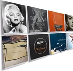 12'' Clear Acrylic Record Display Shelf - Wall Mount And Inch New. Price: $19.76.