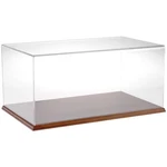 Plymor Clear Acrylic Display Case With Hardwood Base, 20" X 12" 9" New. Price: $267.49.