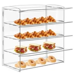 Acrylic Display Case 4 Layer Bakery Pastry Countertop Dessert Ac... New. Price: $164.00.