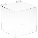 Plymor Clear Acrylic Display Case Box With Hinged Lid, 8" New. Price: $73.99.