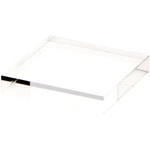 Plymor Clear Square Acrylic Display Base, 2" X 0.375" H New. Price: $47.23.