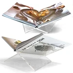 Bookstand Acrylic Display Large Angled Holder Bib... New. Price: $51.71.