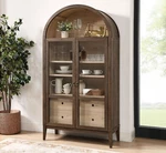 Nolan Storage Display Cabinet Walnut Light Oak New. Price: $661.25.