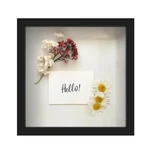 Frameworks 11 Black Wooden Shadow Box Soft Felt Back, New. Price: $31.59.