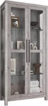 Glass Display Cabinet, Tall Curio With Tempered Doors For Living New. Price: $476.99.