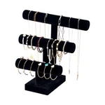 Byken Jewelry Bar Display Stand,bracelet Organizer 3 Tier, Black New. Price: $27.46.