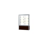 Challenger 48"W X 66"H 16"D Floor Case, Plaque Back, Satin Finish,... New. Price: $3980.11.