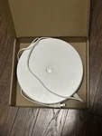 Panoramic Rotating Display Foleto Motorized Rotation White 9.8 With Led Used. Price: $12.00.