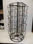 Antique Steel Wire Post Card Display Rack Used. Price: $169.99.