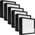 Small Shadow Box Frame Display Case 5X5, 6PACKS-BLACK New. Price: $51.46.