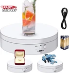 Hicarer Rotating Display Stand 5.4" /6.6 Lbs Load Motorized Spinning Platform New. Price: $22.74.