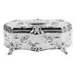 Zerodeko Vintage Embossed Jewelry Box Small Carved Trinket Organizer Case... New. Price: $26.26.