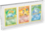 Card Display Case, Transparent Clear Stands, 35PT New. Price: $41.94.