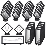 Hoemwarm 30 Pack 3D Floating Display Stand Frame Case Black New. Price: $38.85.