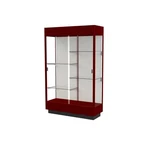 Heritage 48"W X 76"H 18"D Floor Case, Plaque Back, Hardwood Cordovan... New. Price: $2985.10.
