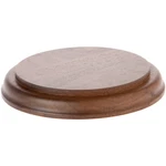 Plymor Solid Walnut Round Wood Display Base, 5.375" X 0.75" H New. Price: $18.56.