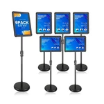 Sign Holder Stand With Rounded Safety Corners, Adjustable 31" To 52" Sta... New. Price: $231.80.