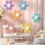 6 Pack Pastel Spring Decorations Daisy Centerpieces For Tables Easter Wood New. Price: $34.19.