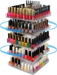 Jackcube Design 5 Tier Clear Nail Polish 360 Rotating Display Rack Organizer Sta New. Price: $62.86.
