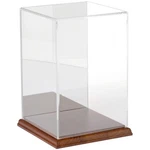 Plymor Clear Acrylic Case W/ Hardwood Base (mirror Back), 6" X 9" New. Price: $90.12.