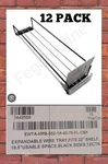 12 Pack Trion Expandable Wire Tray Open Fits 22" EWTA-MPB-552-1A-60-76-FL-CBK New. Price: $214.99.