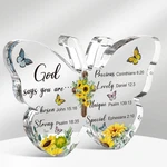 Barydat Acrylic Christian Gifts Bible Verses Religious For Women Inspi New. Price: $17.98.