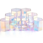 12 Pcs Acrylic Display Risers Hexagonal Jewelry Stands Perfume Jewelr... New. Price: $74.39.