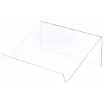 Plymor Clear Acrylic Elevated Book Display Stand W/ 1.5" Ledge, 12" X 9" 4.5" New. Price: $40.35.