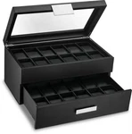 Glenor Co Watch Box For Men - 24 Slot Luxury Display Case Organizer, Carbon F... New. Price: $136.74.
