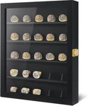 25 Pcs Championship Ring Display Case Baseball Holder Black New. Price: $45.99.