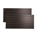 Ft X Horizontal Black Slatwall Panels For (24"H 48"L) - Pack Of New. Price: $162.99.