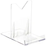 Plymor Clear Acrylic Sliding-back Adjustable Easel, 3.125" H X 2.25" 3.5" New. Price: $24.70.