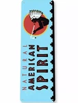 Natural American Spirit Tin Sign 11X4 Inch Cigarette Bar Man Cave Wall Art New. Price: $16.50.