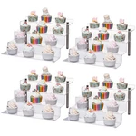Cecolic Acrylic Riser Shelf 4 Tier Clear Display Stand For Collectible New. Price: $62.59.