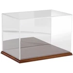 Plymor Clear Acrylic Case W/ Hardwood Base (mirror Back), 12" X 8" New. Price: $161.80.