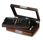 Lifomenz Co Pen Display Case - Ebony Wood Storage Box With 20 Slot, New. Price: $115.58.