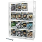 Acrylic Display Case Compatible With Funko Bitty Pop Clear Tiered Stand New. Price: $20.69.