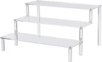 Bycy Clear Acrylic Display Stand Shelf, Tier Desserts HOLDER,3 Cu New. Price: $22.99.