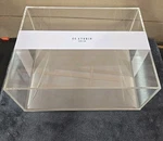 Ec Studio Heavyweight Acrylic/stainless Steel Display Box (15"X11"X8") Italian. New. Price: $99.99.