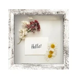 Frameworks 8X8 Driftwood Wooden Shadow Box Soft Felt Back, Tempere New. Price: $25.19.