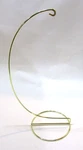 New Goldtone Steel Wire 13" Tall Curved Display Hook Hoop Rack Stand. Price: $20.00.
