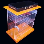 New! Acrylic Locking Display Case - Retail Store Parts And Juice Cabinet. Price: $89.89.