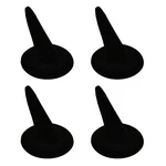 4 Pcs Black Velvet Finger Ring Display Stand Cone Holder Rack Jewelry Ho... New. Price: $17.09.