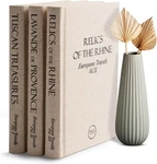 Decorative Books For Home Decor- Set Of 3 Fake Decoration- Linen New. Price: $50.23.